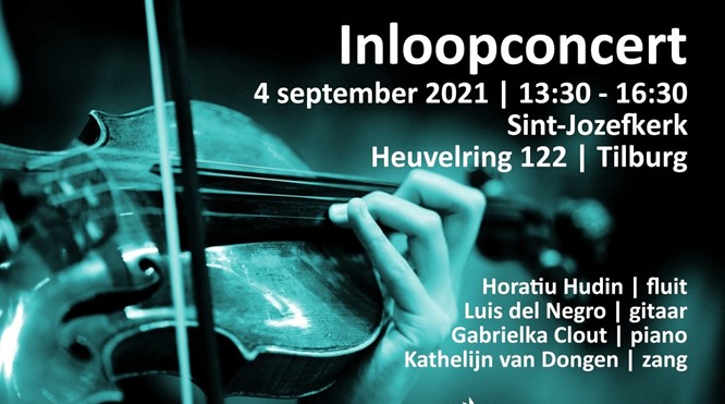 4 september: Inloopconcert Sint Jozefkerk Heuvel