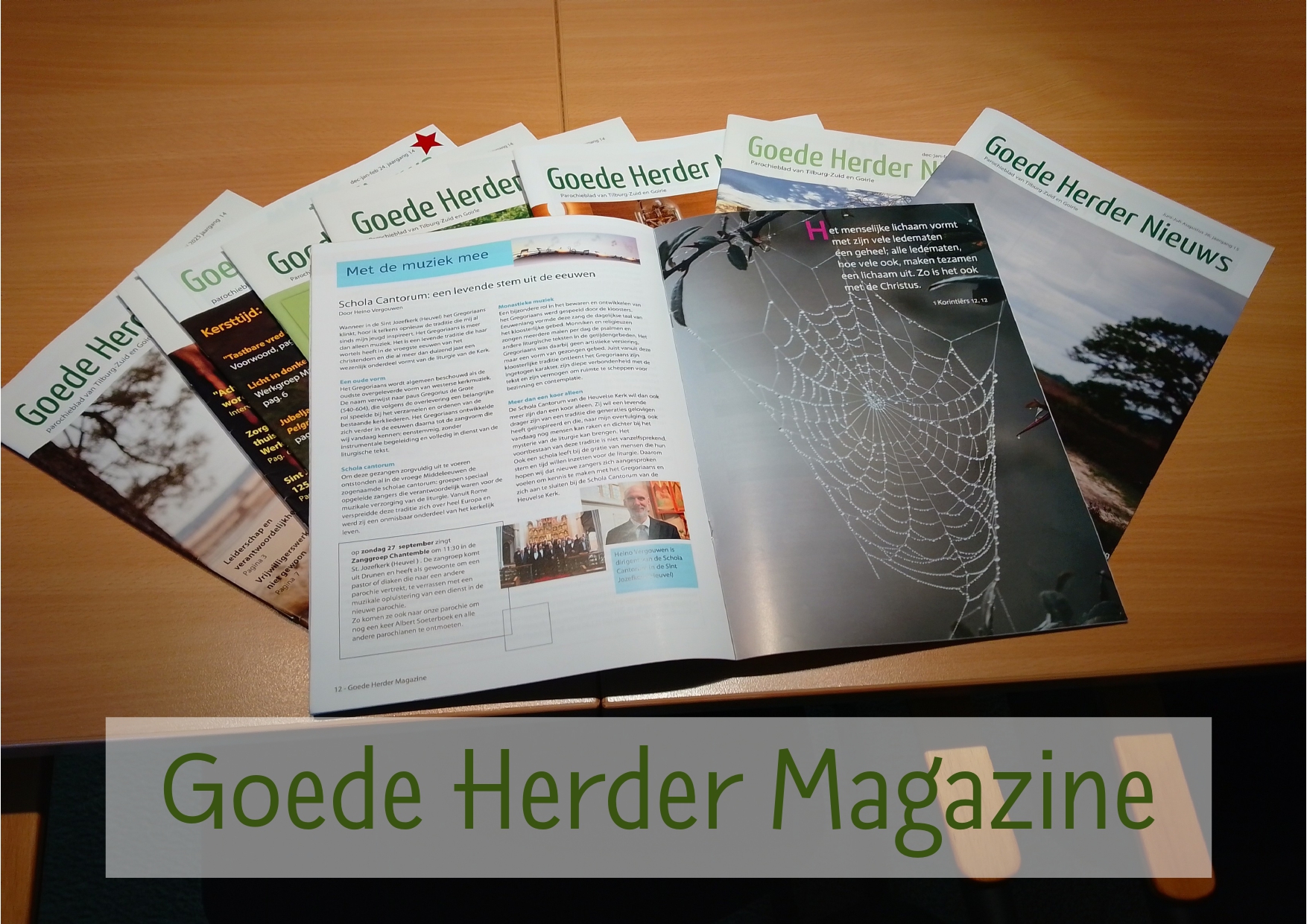Het nieuwe parochieblad is uitgekomen
